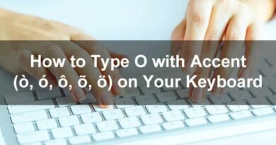 How to write capital O with an accent Ó-Featured